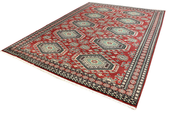 Indian Red Caucasian 8'  2" x 11'  4" - No. QA30259