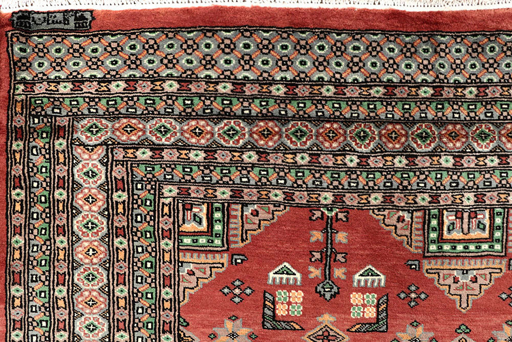 Indian Red Caucasian 8' 3 x 11' 8 - No. 58524 - ALRUG Rug Store