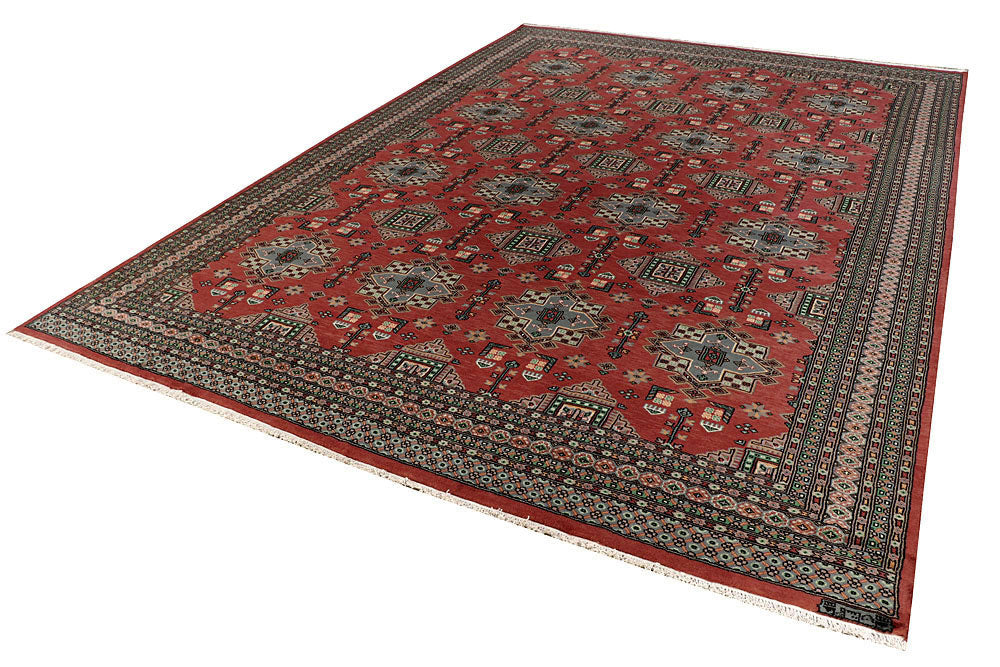 Indian Red Caucasian 8' 3 x 11' 8 - No. 58524 - ALRUG Rug Store