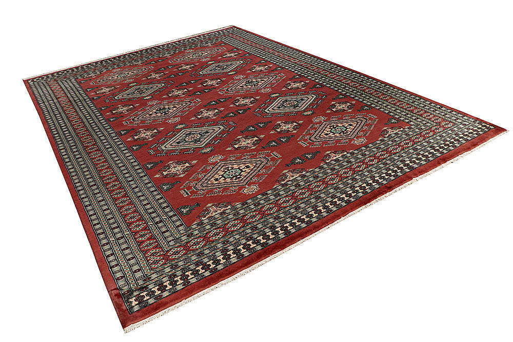 Indian Red Caucasian 8' 2 x 11' 3 - No. 58525 - ALRUG Rug Store