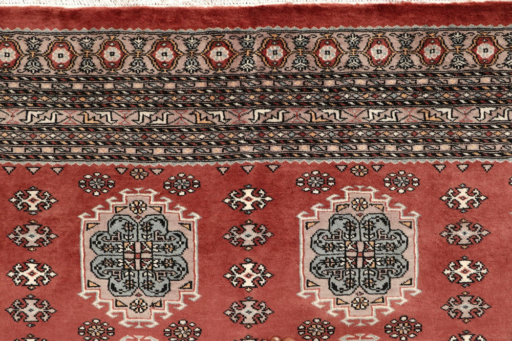 Indian Red Caucasian 8' 2 x 10' 9 - No. 58526 - ALRUG Rug Store