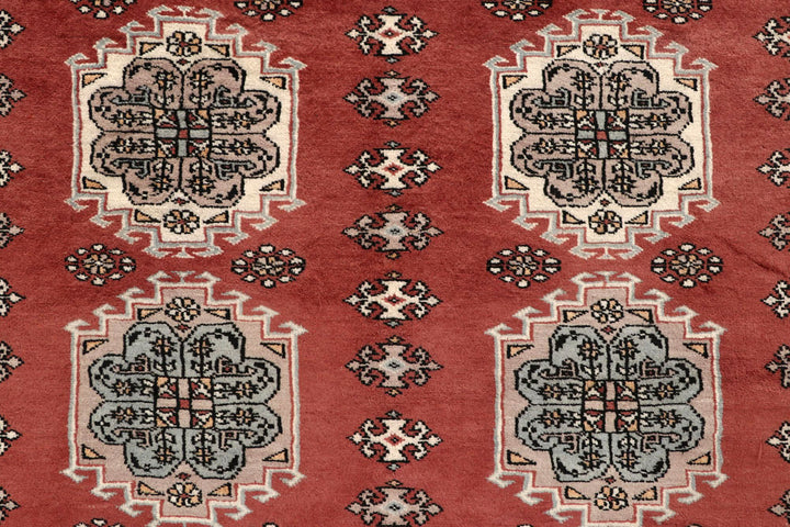 Indian Red Caucasian 8' 2 x 10' 9 - No. 58526 - ALRUG Rug Store