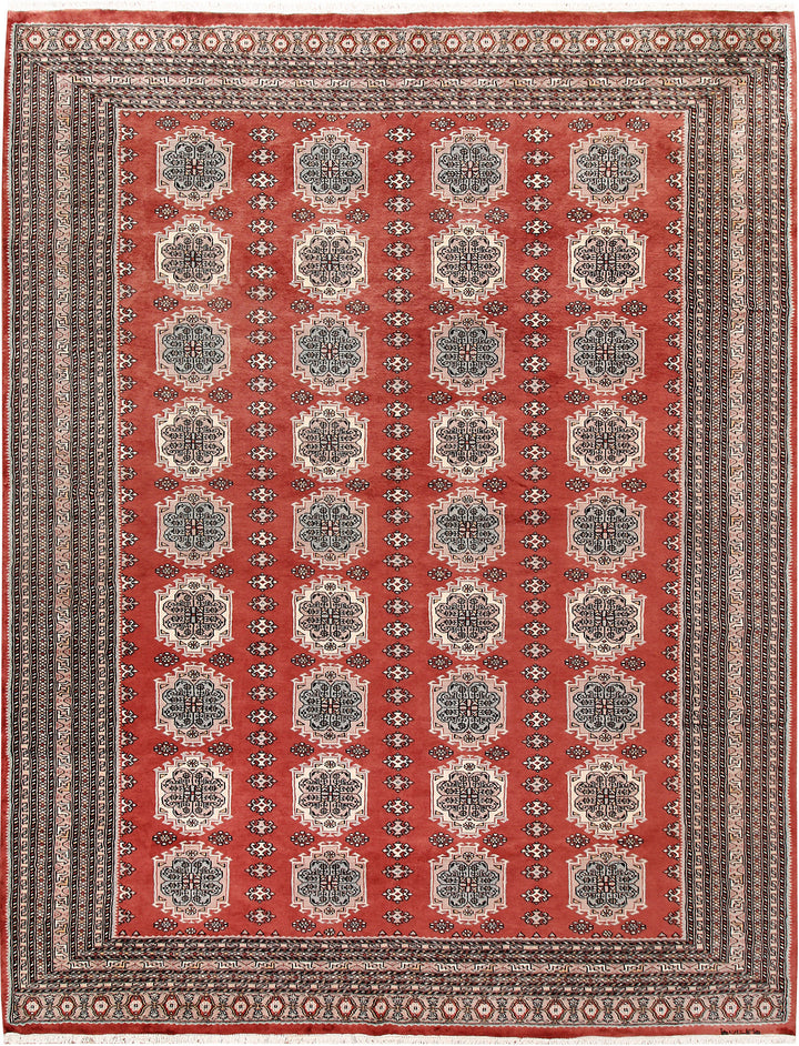 Indian Red Caucasian 8'  2" x 10'  9" - No. QA63791