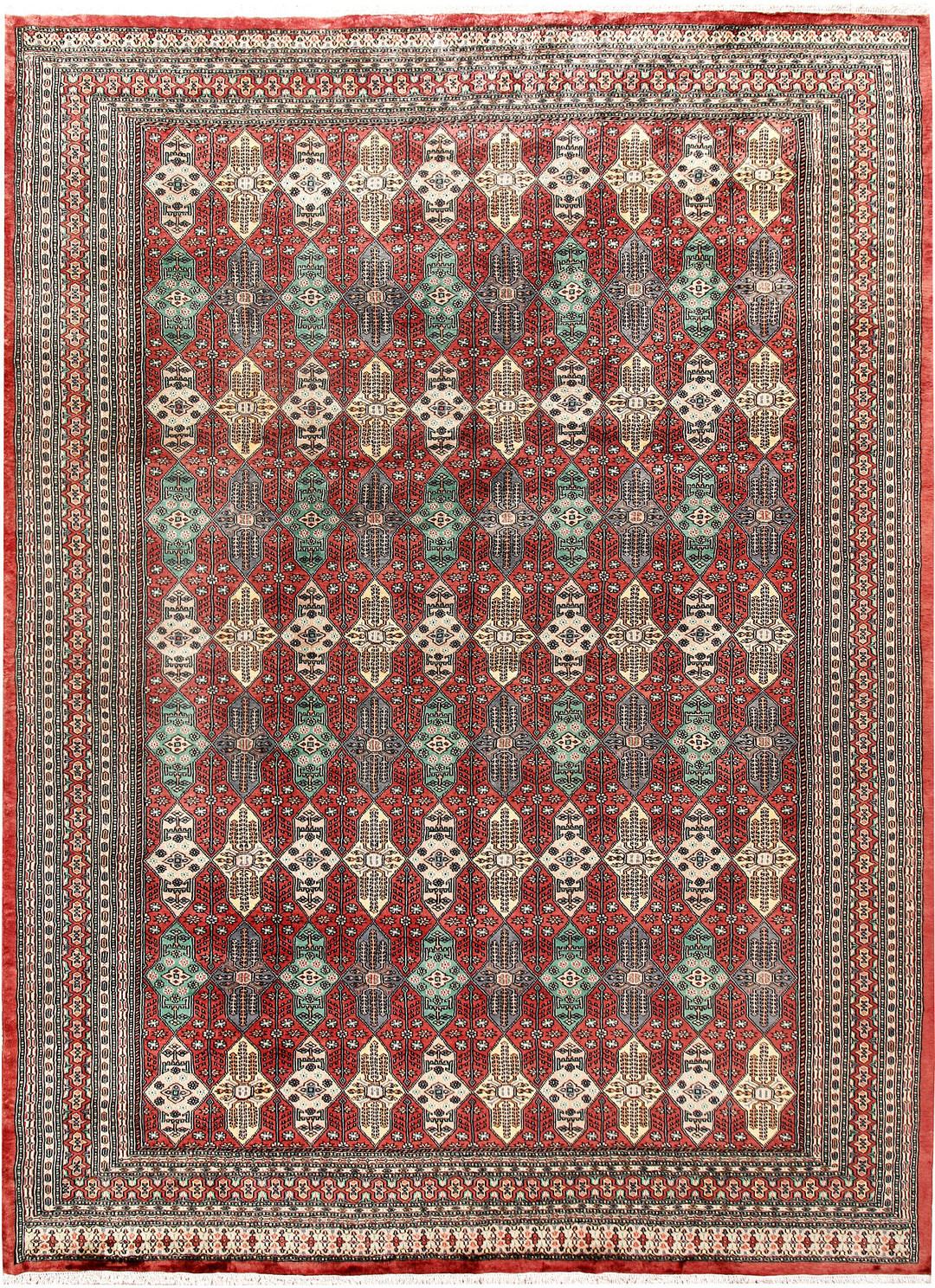 Firebrick Caucasian 8' 4 x 11' 2 - No. 58527 - ALRUG Rug Store