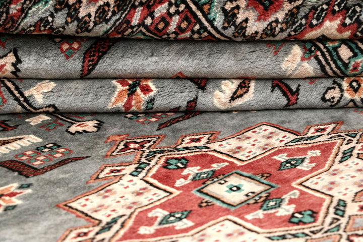 Grey Caucasian 8' 6 x 11' 1 - No. 58531 - ALRUG Rug Store