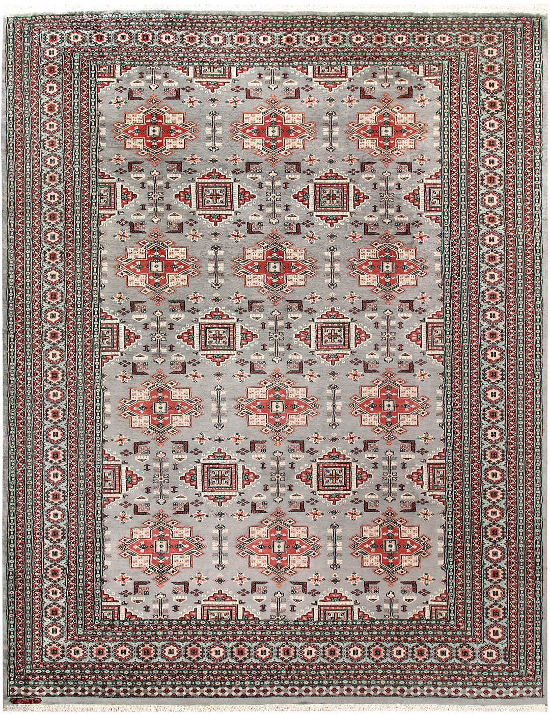 Grey Caucasian 8' 6 x 11' 1 - No. 58531 - ALRUG Rug Store