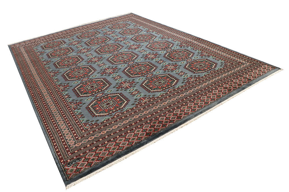Light Slate Grey Caucasian 8' 2 x 11' 1 - No. 58533 - ALRUG Rug Store