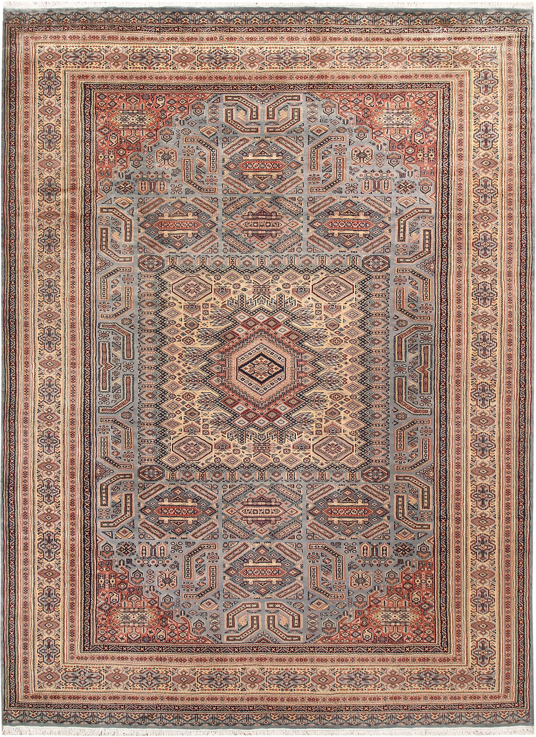 Dark Grey Caucasian 8' 2 x 11' 4 - No. 58535 - ALRUG Rug Store