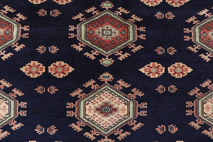 Dark Blue Caucasian 8' 3 x 11' 2 - No. 58537 - ALRUG Rug Store