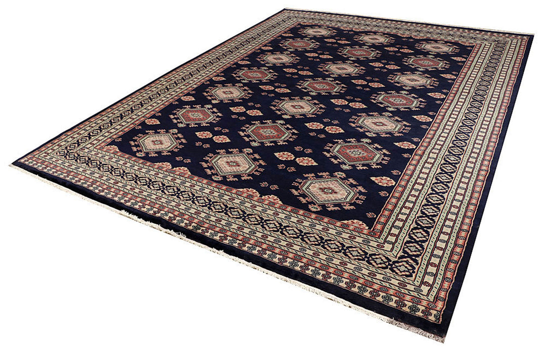 Dark Blue Caucasian 8'  3" x 11'  2" - No. QA12879