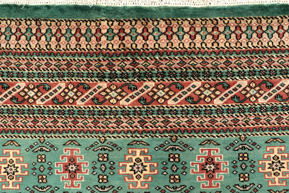Medium Sea Green Caucasian 8' 4 x 11' 1 - No. 58538 - ALRUG Rug Store