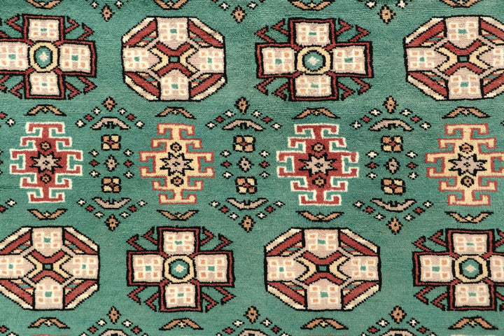 Medium Sea Green Caucasian 8' 4 x 11' 1 - No. 58538 - ALRUG Rug Store