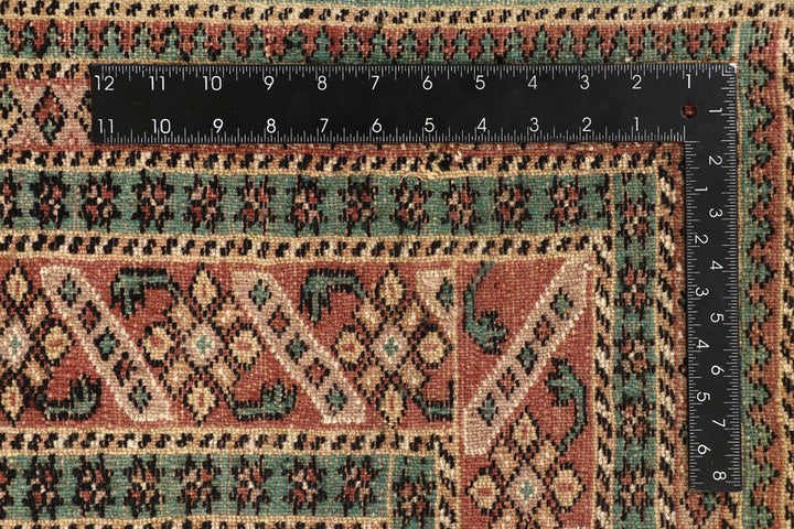 Medium Sea Green Caucasian 8' 4 x 11' 1 - No. 58538 - ALRUG Rug Store