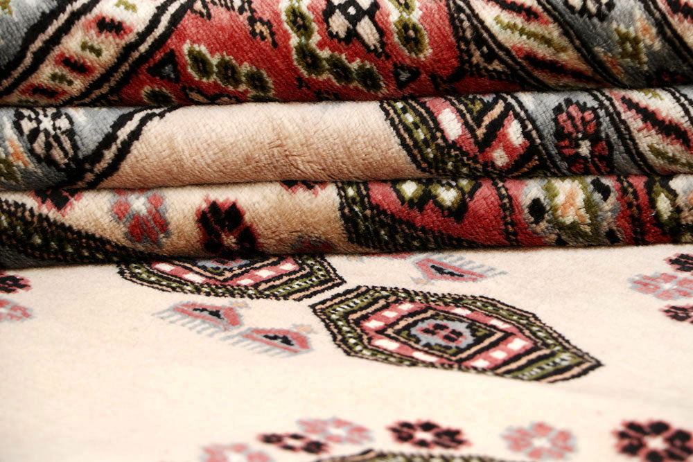 Blanched Almond Caucasian 9' 1 x 11' 10 - No. 58542 - ALRUG Rug Store