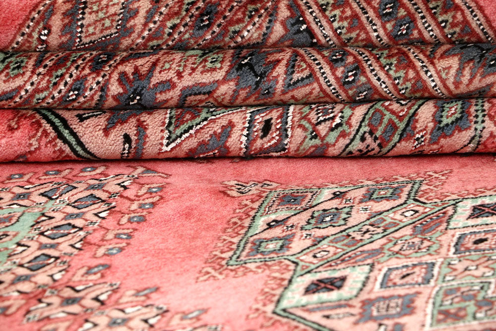 Light Coral Caucasian 9' 1 x 11' 10 - No. 58543 - ALRUG Rug Store