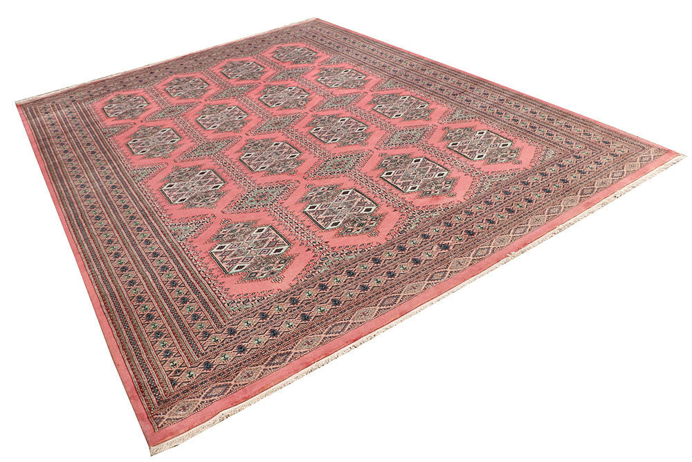 Light Coral Caucasian 9' 1 x 11' 10 - No. 58543 - ALRUG Rug Store