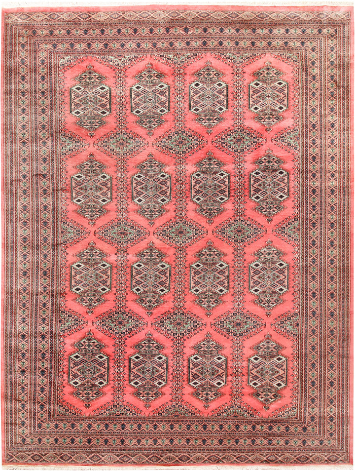 Light Coral Caucasian 9' 1 x 11' 10 - No. 58543 - ALRUG Rug Store