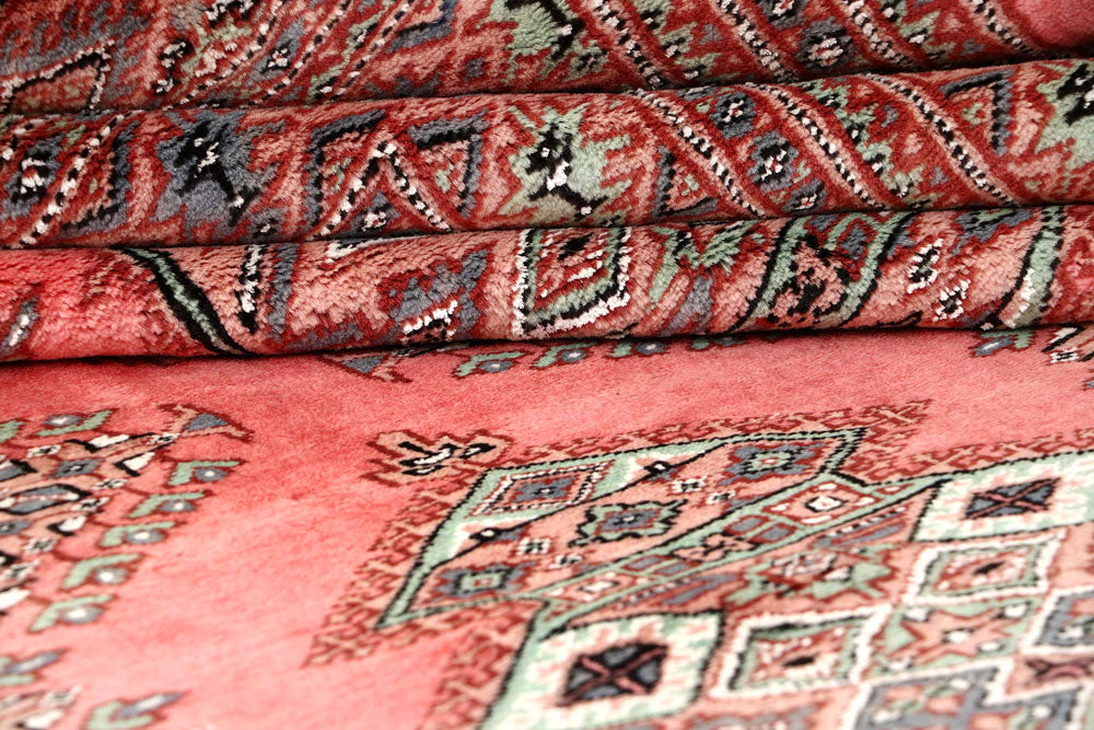 Light Coral Caucasian 9' 1 x 11' 6 - No. 58544 - ALRUG Rug Store