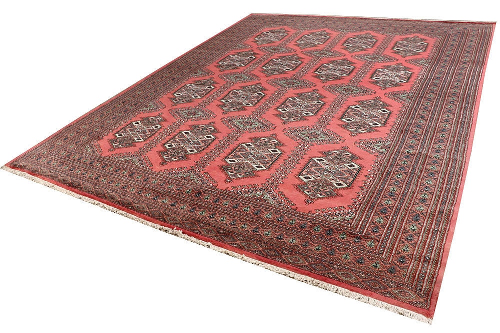 Light Coral Caucasian 9' 1 x 11' 6 - No. 58544 - ALRUG Rug Store
