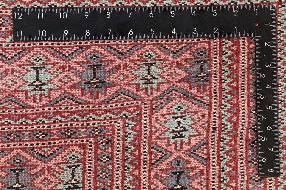 Light Coral Caucasian 9' 1 x 11' 6 - No. 58544 - ALRUG Rug Store