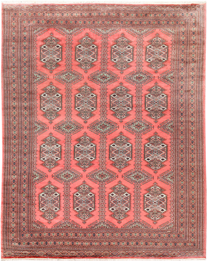 Light Coral Caucasian 9' 1 x 11' 6 - No. 58544 - ALRUG Rug Store