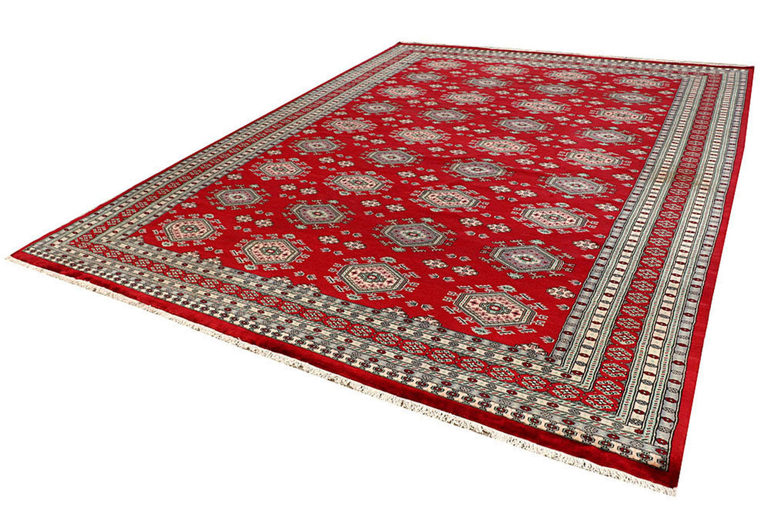 Red Caucasian 9'  3" x 12'  6" - No. QA36459