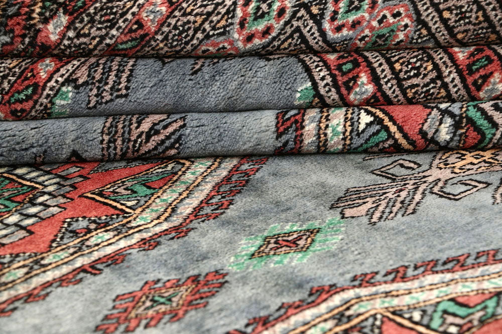 Light Slate Grey Caucasian 9' 3 x 12' 2 - No. 58547 - ALRUG Rug Store