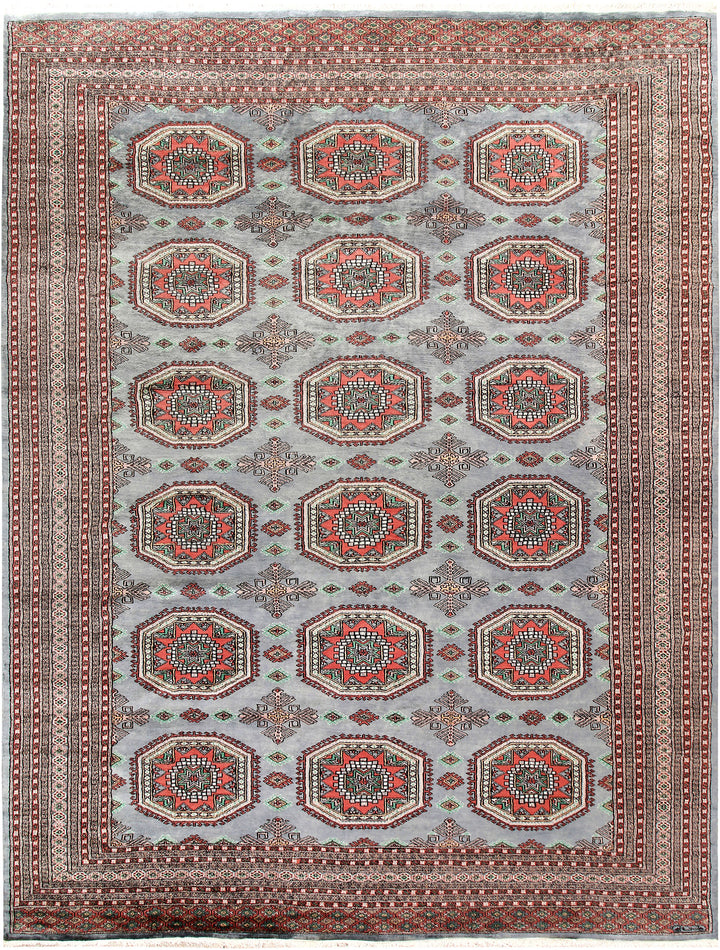 Light Slate Grey Caucasian 9' 3 x 12' 2 - No. 58547 - ALRUG Rug Store