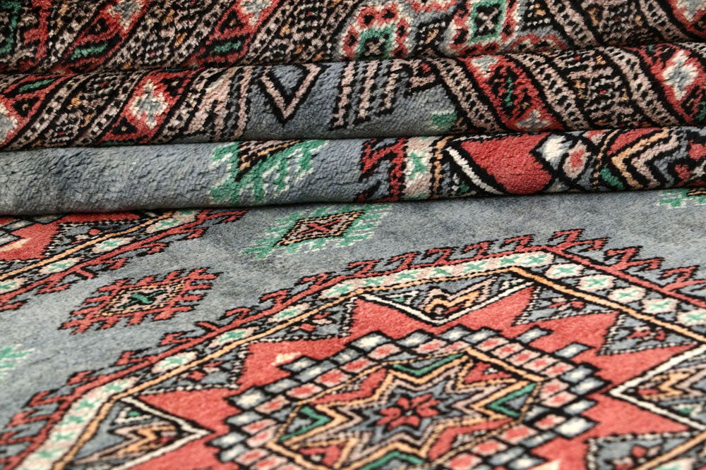 Light Slate Grey Caucasian 9' 2 x 11' 9 - No. 58548 - ALRUG Rug Store