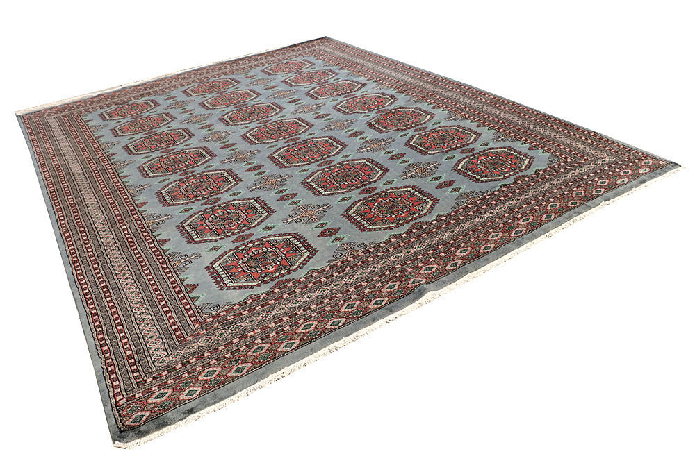 Light Slate Grey Caucasian 9' 2 x 11' 9 - No. 58548 - ALRUG Rug Store