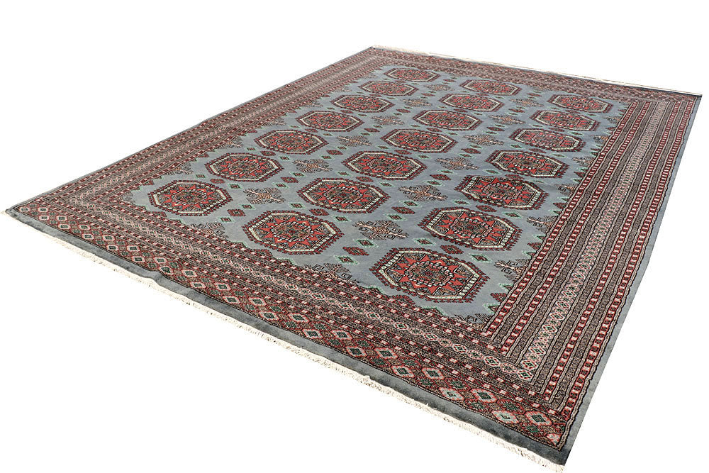 Light Slate Grey Caucasian 9' 2 x 11' 9 - No. 58548 - ALRUG Rug Store