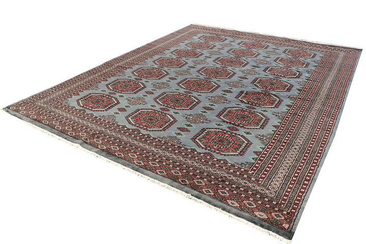 Light Slate Grey Caucasian 9' 2 x 11' 9 - No. 58548 - ALRUG Rug Store