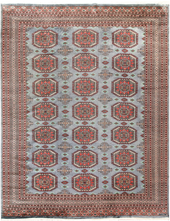 Light Slate Grey Caucasian 9' 2 x 11' 9 - No. 58548 - ALRUG Rug Store