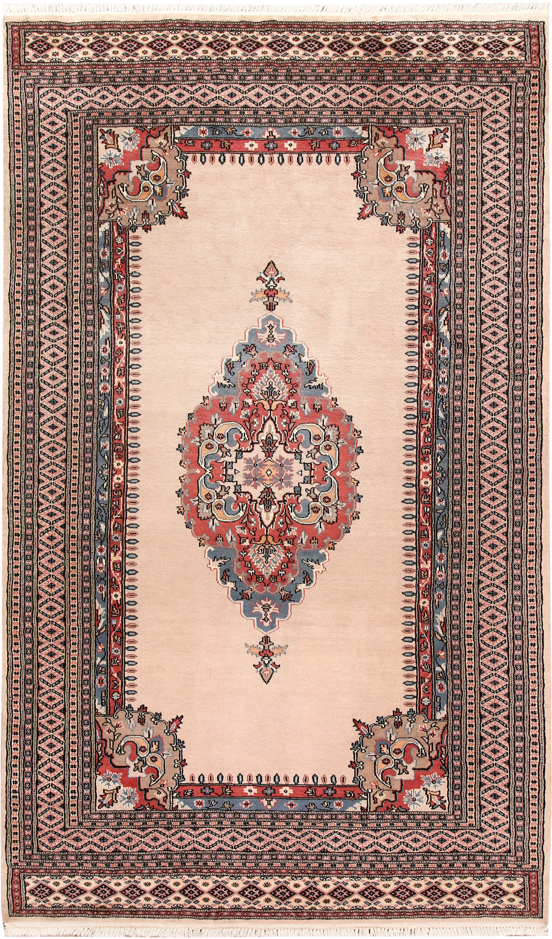 Bisque Caucasian 5' 1 x 8' 6 - No. 58550 - ALRUG Rug Store