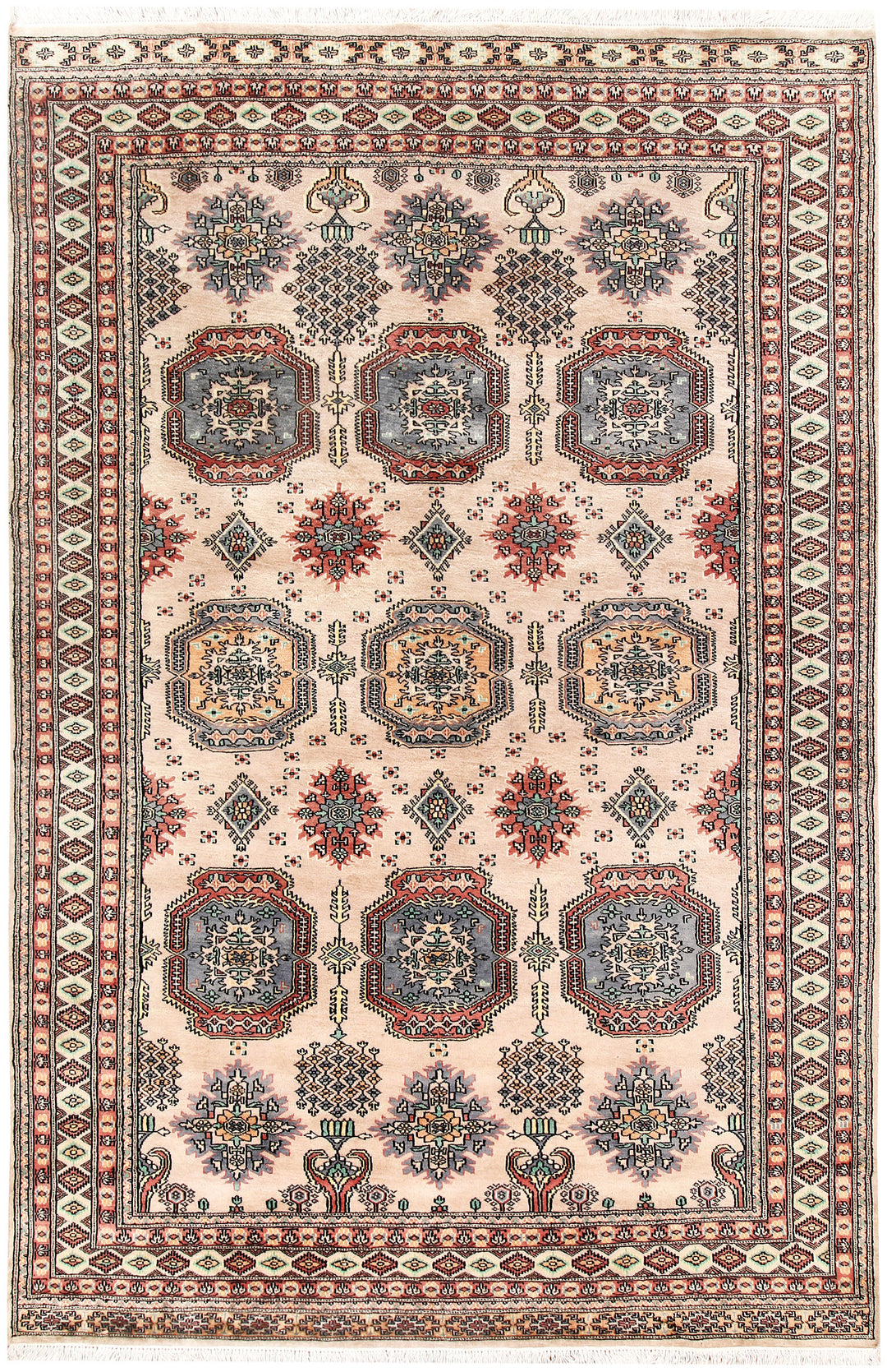 Bisque Caucasian 5' 11 x 9' - No. 58551 - ALRUG Rug Store