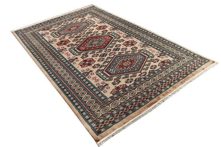 Bisque Caucasian 5' 1 x 8' 1 - No. 58556 - ALRUG Rug Store