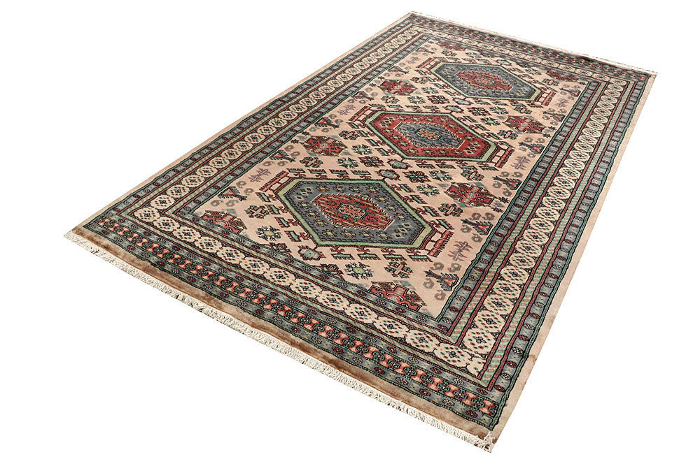 Bisque Caucasian 5' 1 x 8' 6 - No. 58563 - ALRUG Rug Store