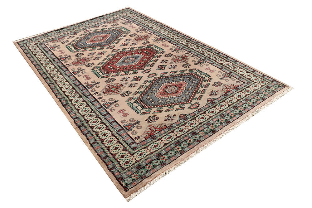 Bisque Caucasian 5' 1 x 8' - No. 58567 - ALRUG Rug Store