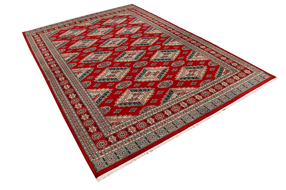 Firebrick Caucasian 6' 3 x 9' 1 - No. 58568 - ALRUG Rug Store