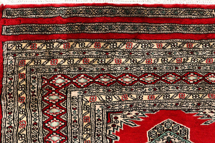 Red Caucasian 4' 11 x 9' 1 - No. 58569 - ALRUG Rug Store