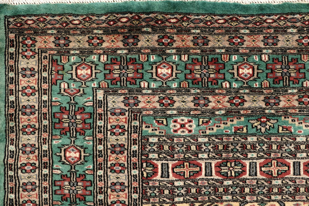 Medium Sea Green Caucasian 5' 3 x 7' 8 - No. 58570 - ALRUG Rug Store
