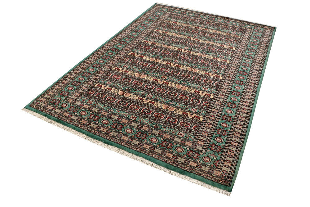 Medium Sea Green Caucasian 5' 3 x 7' 8 - No. 58570 - ALRUG Rug Store