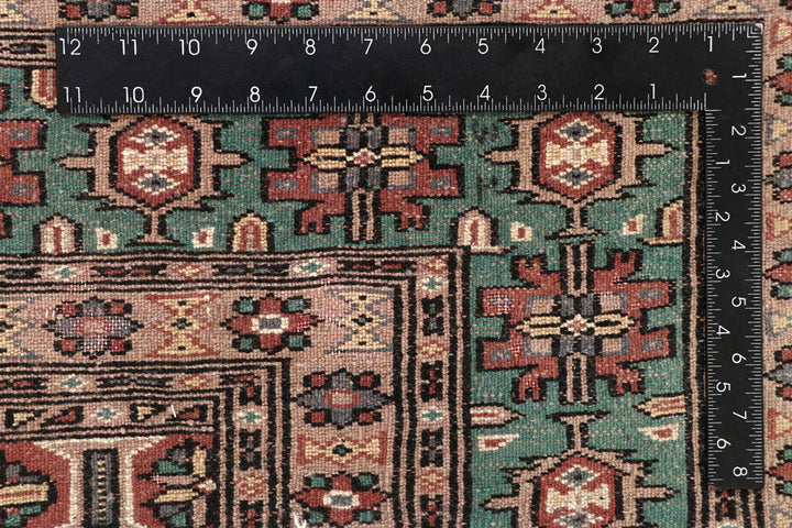Medium Sea Green Caucasian 5' 3 x 7' 8 - No. 58570 - ALRUG Rug Store
