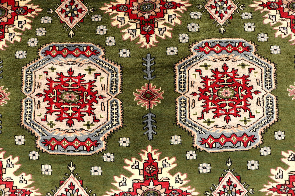 Olivedrab Caucasian 5' x 8' 6 - No. 58571 - ALRUG Rug Store