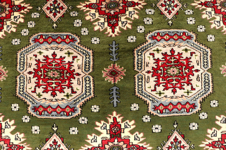 Olivedrab Caucasian 5' x 8' 6 - No. 58571 - ALRUG Rug Store