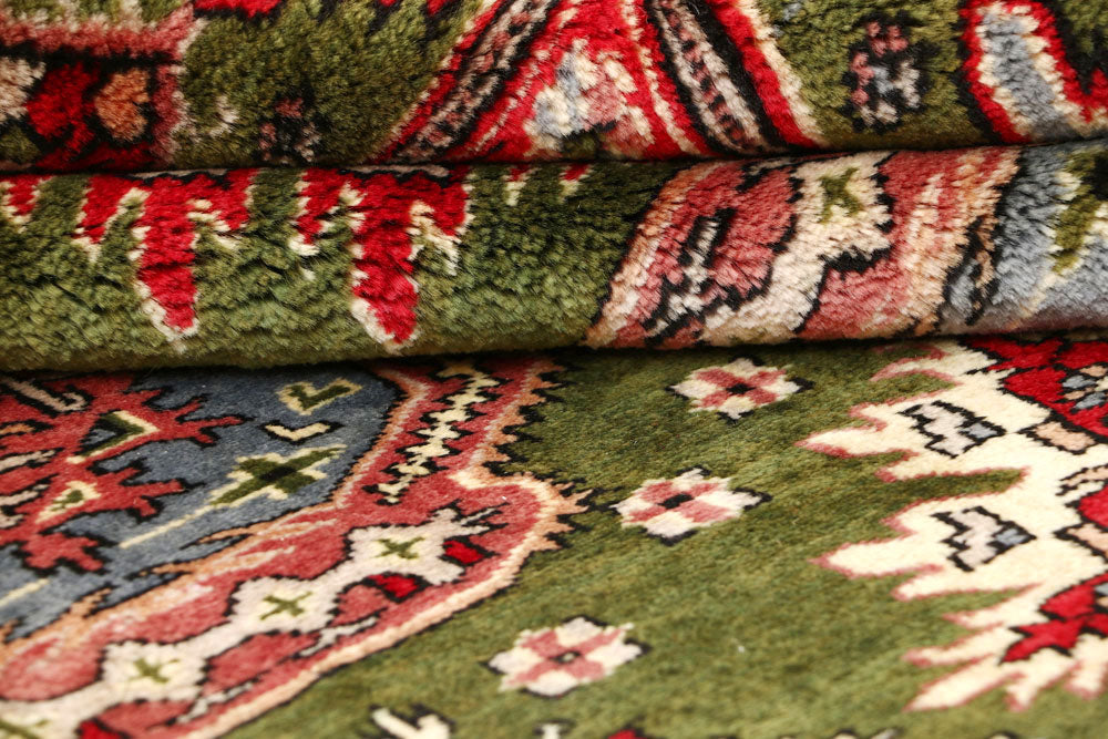 Olivedrab Caucasian 5' x 8' 6 - No. 58571 - ALRUG Rug Store