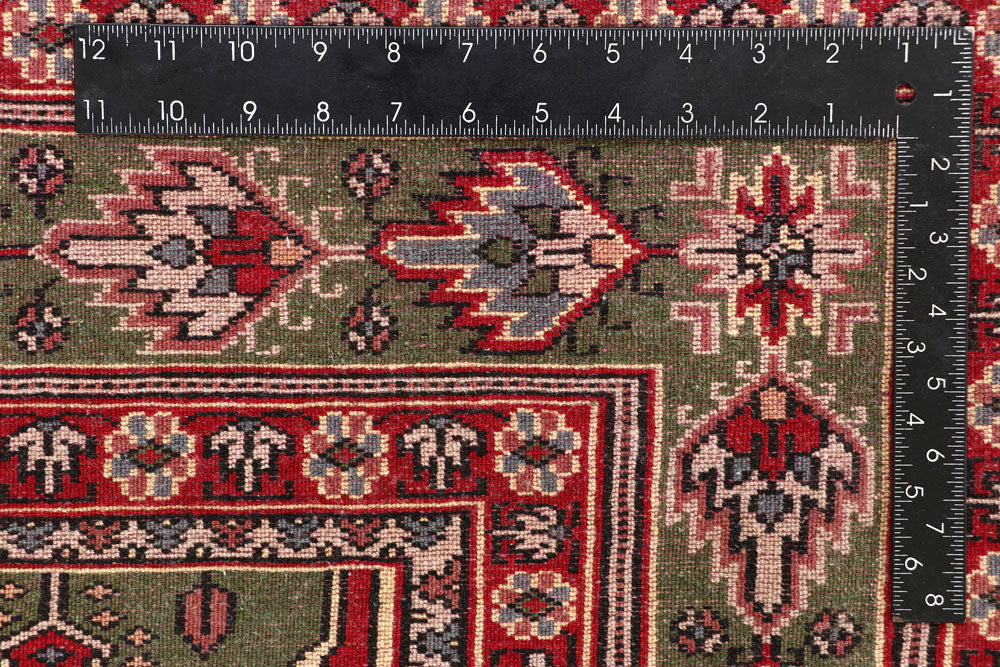 Olivedrab Caucasian 5' x 8' 6 - No. 58571 - ALRUG Rug Store
