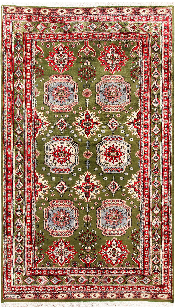Olivedrab Caucasian 5' x 8' 6 - No. 58571 - ALRUG Rug Store