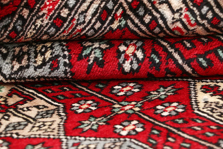 Firebrick Caucasian 6'  9" x 6'  2" - No. QA12693