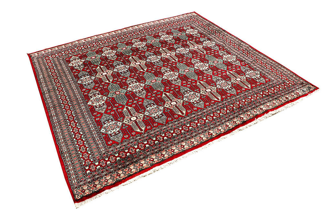 Firebrick Caucasian 6'  9" x 6'  2" - No. QA12693